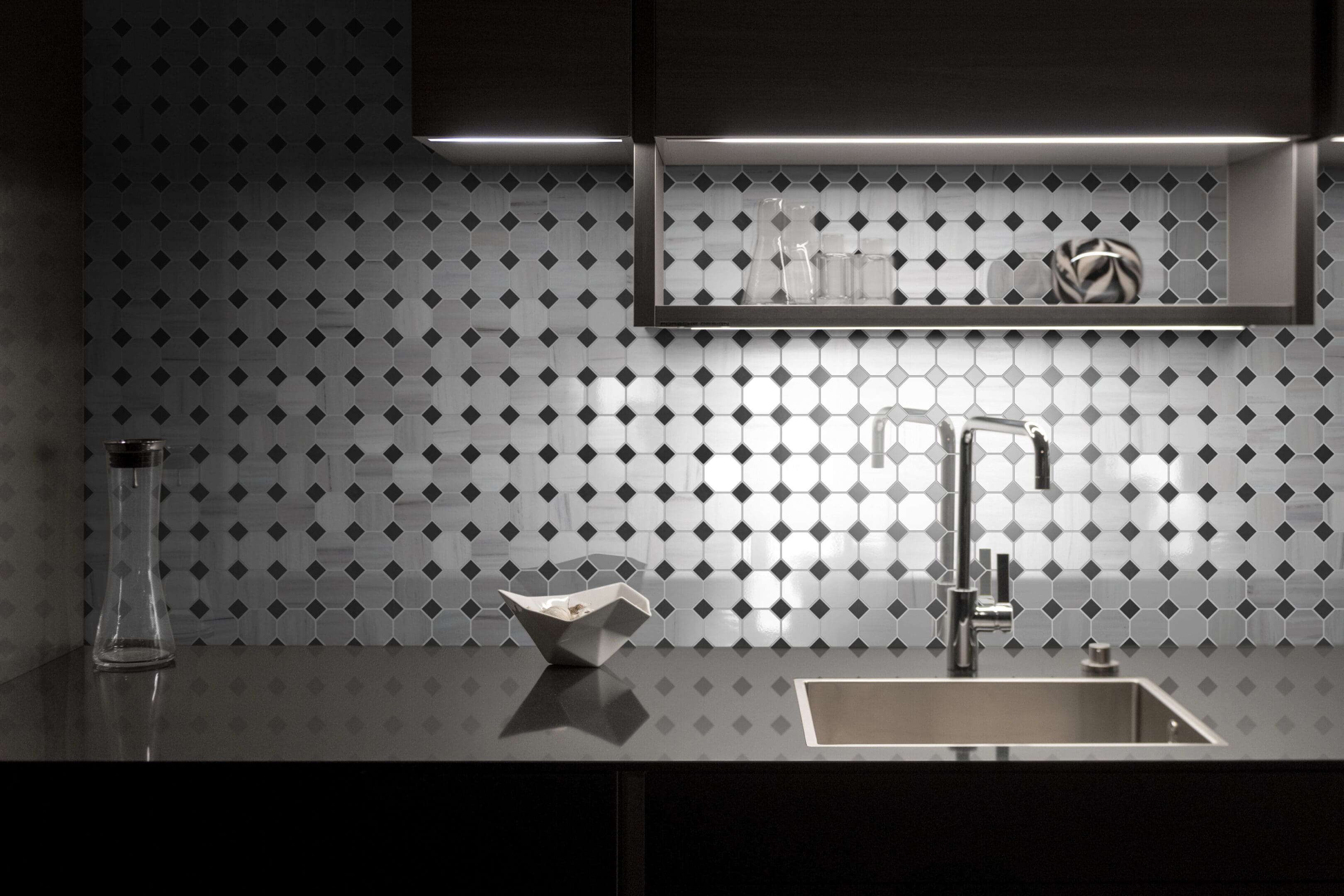 Virginia Tile DOLOMITI Mosaic Collection
